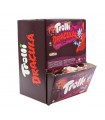 TROLLI KISS DRACULA CARAMELLA GOMOSSA DA 6.5GR. ESPOSITORE A BOCCA DI LUPO DA 200 PZ.