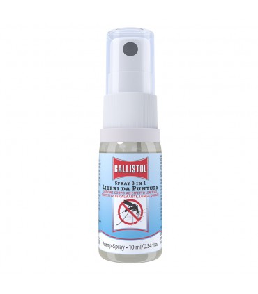 spray liberi da punture ballistol 3in1 Lozione da 100ml in expo da 12 pz.