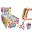 PASTA MORBIDOSA SIRENETTA BLOBBY TEOREMA GIOCHI CON 6 BARATTOLI DA 138 GR