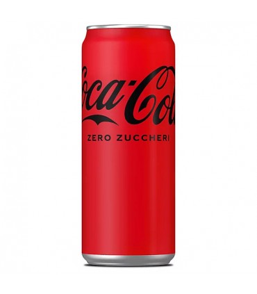 COCA COLA ORIGINAL ZERO LATTINA DA 330ML CONF. 12 PZ.