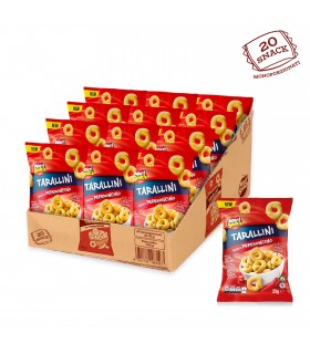 TARALLINI PEPERONCINO PUGLIESI APERISNACK BUSTINA 35G CONF. 20 PZ.