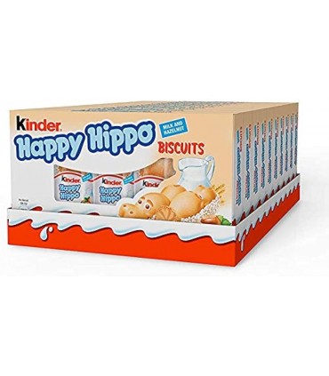 KINDER HAPPY HIPPO ALLA NOCCIOLA E LATTE 20.7GR XCONF.10 PZ