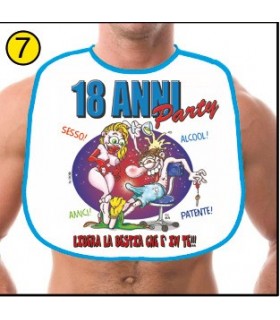Bavaglione "18 Anni Party"