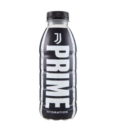 BEVANDA prime energy drink juventus  senza caffeina bottiglia DA 500ML CARTONE 12PZ.