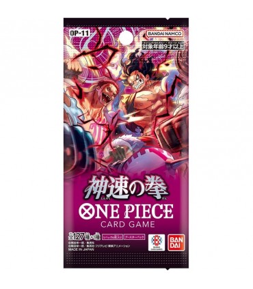CARTE COLLEZIONABILI ONE PIECE OP11 CONF. DA 24 BUSTINE CON 6 CARTE