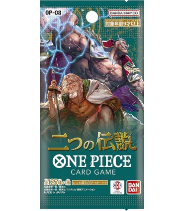 CARTE COLLEZIONABILI ONE PIECE OP-08 CONF. DA 24 BUSTINE CON 6 CARTE