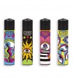 Accendino Clipper Micro hippie conf. 48 pz. assortiti con 4 grafiche
