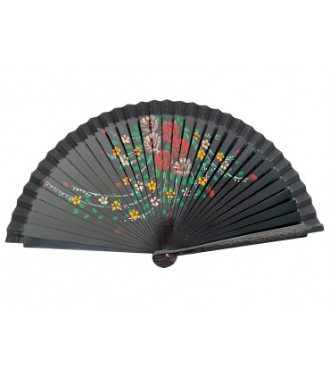 Ventagli in Legno DIPINTO A MANO SU ENTRAMBI I LATI conf. 12 pz. assortiti come in foto REF.5999