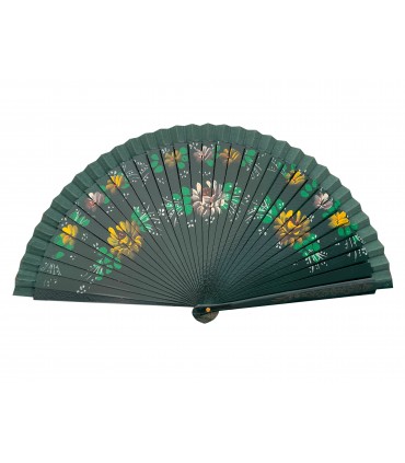 Ventagli in Legno DIPINTO A MANO SU ENTRAMBI I LATI conf. 12 pz. assortiti come in foto REF.5999