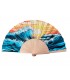 Ventagli in Legno E TESSUTO conf. 12 pz. assortiti come in foto REF.413