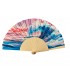 Ventagli in Legno E TESSUTO conf. 12 pz. assortiti come in foto REF.413