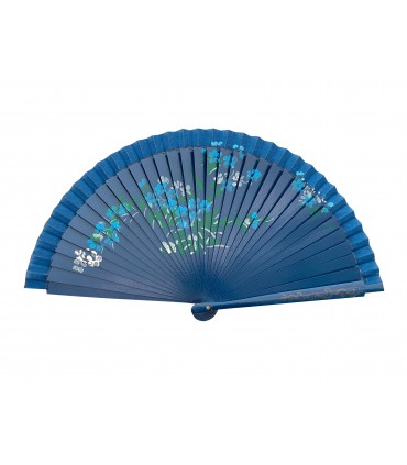 Ventagli in Legno DIPINTI A MANO conf. 12 pz. assortiti come in foto REF.30838