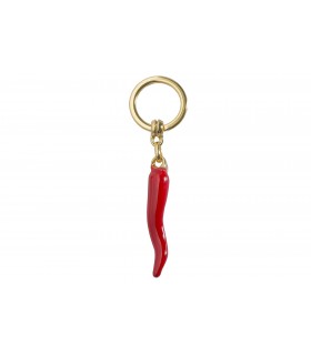 Corno Grande in Metallo Smaltato a Mano in scatola da regalo