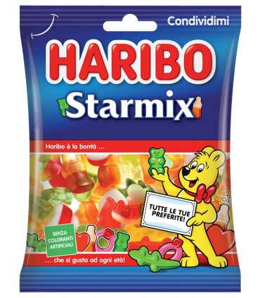 BUSTINA HARIBO STARMIX 80 GR.