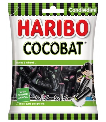 BUSTINA  COCOBAT HARIBO 80 GR