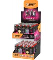 ACCENDINI BIC MAXI DECORATI "SQUID GAME" CON INSERITI IN VERNICE METALLIZZATA E ELEMENTI IN RILIEVO EXPO DA 100PZ.