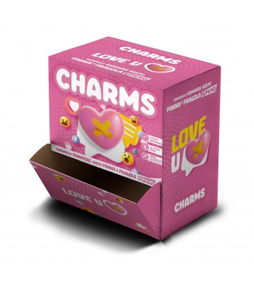 RAVAZZI CHARMS LOVE U GUSTO PANNA E FRAGOLA MONOPEZZO EXPO 200 PZ.