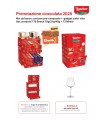 KIT LOACKER WAFER ASSORTITI 178PZ.+EXPO MINIS DA 72PZ.OMAGGIO  SET DA 6 CALICI DI VINO IN PRENOTAZIONE C/O DA SETTEMBRE