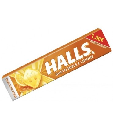 HALLS EXTRA MIELE E LIMONE STICK CONF. DA 20 PZ. (P.V.P.1.30€)
