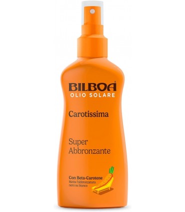 OLIO SOLARE SPRAY BILBOA CAROTISSIMA SUPER ABBRONZANTE DA 200ML