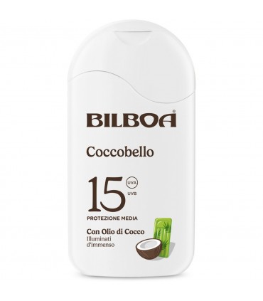 CREMA SOLARE BILBOA COCCOBELLO PROTEZIONE MEDIA SPF15 DA 200ML