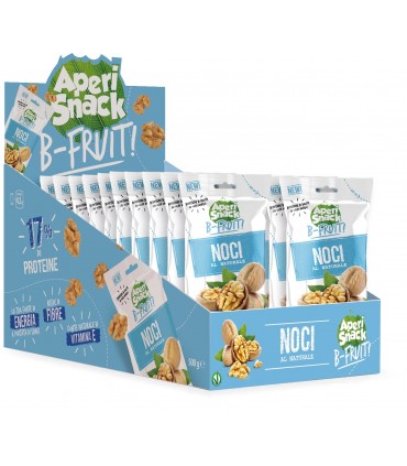 NOCI FRUTTA SECCA APERISNACK B-FRUIT BUSTINA 25g CONF. 20 PZ.