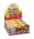 PELUCHE A FORMA DI FAST FOOD CON CARAMELLE ALLA FRUTTA CONF. 12 PZ. ASSORTITI