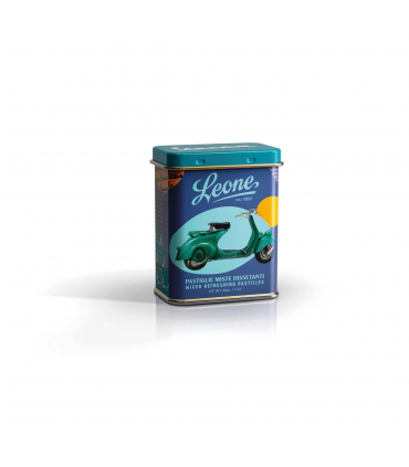 PASTIGLIE LEONE PIAGGIO VESPA POCKET LATTINA DA 30g EXPO DA 24 PZ. ASSORTITE