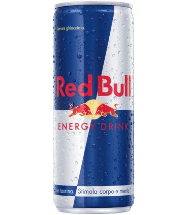 BEVANDA RED BULL ENERGY DRINK LATTINA 250ml CONF. 24 pz.