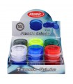 Grinder Atomic in Plastica 3 Parti Expo da 24 pz. assortito con 6 colori