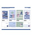 BIGLIETTO MARPIMAR BUON COMPLEANNO STITCH CON FOIL E APPLICAZIONI IN 3D CONF. 12 PZ. ASSORTITI