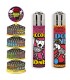 accendino Clipper LARGE ANIMAL Expo Girevole da 192 PZ assortito con 16 grafiche