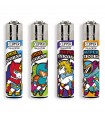 accendino Clipper large SUPER UNICORNS conf. 48 pz. assortiti IN 4 GRAFICHE