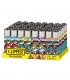 accendino Clipper large SUPER UNICORNS conf. 48 pz. assortiti IN 4 GRAFICHE