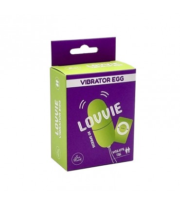 LOVVIE Mini uovo vibrante con 20 PROGRAMMI DI vibrazione, telecomando e batt. incluse. COMPATIBILE PER DISTRIBUTORI AUTOMATICI