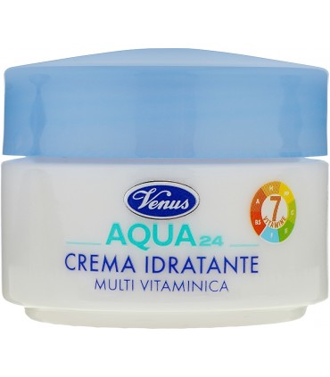 VENUS CREMA VISO IDRATANTE AQUA 24 MULTIVITAMINICA 50ML