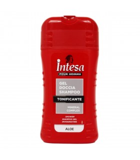 INTESA POUR HOMME GEL DOCCIA SHAMPOO ALOE  TONIFICANTE 250 ML.