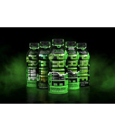 BEVANDA prime energy drink hydration GLOWBERRY senza caffeina bottiglia DA 500ML edizione limitata u.k. CARTONE 12PZ.