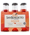 SAN BENEDETTO BITTER ANALCOLICO GINGER BOTTIGLIE IN VETRO DA 10CL CONF. 6 PZ.