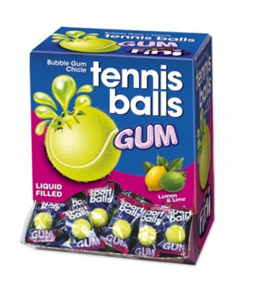 ESPOSITORE A BOCCA DI LUPO FINI GUM TENNIS BALLS CONF. DA 200 PZ. SFUSE CONF. DA 200 PZ.