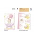 Biglietto Cromo Battesimo BimbA conf. da 12 pz. assortiti IN DUE SOGGETTI