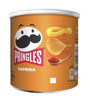 PRINGLES PAPRIKA GIALLO CONF. DA 12 PZ.
