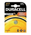Pila Duracell a bottone  377  conf. da 10 blister