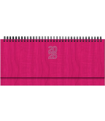 Planning da Tavolo Settimanale 2026 mis.29.8x10.5 Mod. Vertigo DISPONIBILE IN 2 COLORI(rosso-BLU)