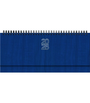 Planning da Tavolo Settimanale 2026 mis.29.8x10.5 Mod. Vertigo DISPONIBILE IN 2 COLORI(rosso-BLU)