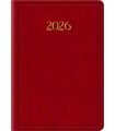 Agenda Bigiornaliera 2026 mis.7x10 Mod. Madrid DISPONIBILE IN 2 COLORI (ROSSO-BLU)