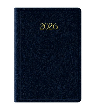 Agenda Bigiornaliera 2026 mis.7x10 Mod. Madrid DISPONIBILE IN 2 COLORI (ROSSO-BLU)