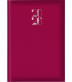 Agenda SETTIMANALE 2026 mis.17x24 Mod. Gommato disponibile in 3 COLORI (NERO-ROSSO-blu)
