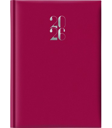 Agenda Giornaliera 2026 mis.14.5x20.5 Mod. GOMMATO ROSSO