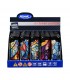 Accendino Elettronico ATOMIC Turbo X1 conf. 25 pz. assortito con 5 fantasie